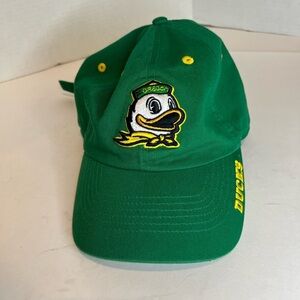Oregon Ducks Adjustable Mascot Hat Cap Fan Favorite Mens Yellow Green NCAA
